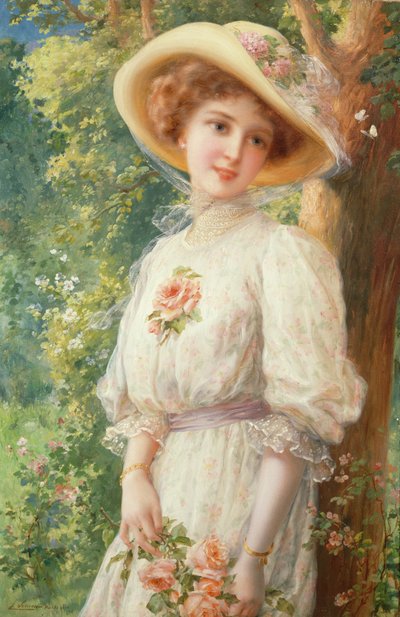 Mlle Printemps, 1910 door Emile Vernon